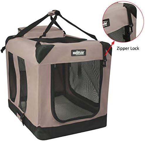 EliteField 3-Door Soft Dog Crate - Image 2