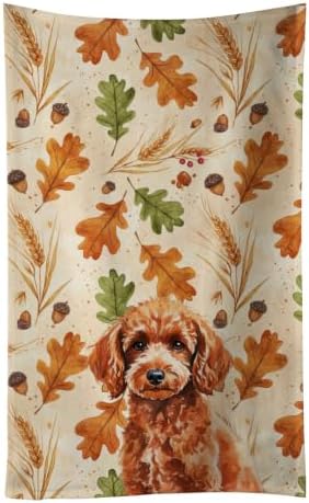 Caroline's Treasures Poodle Dogs Kitchen Towel 15x25 in by CarolinesTreasures
