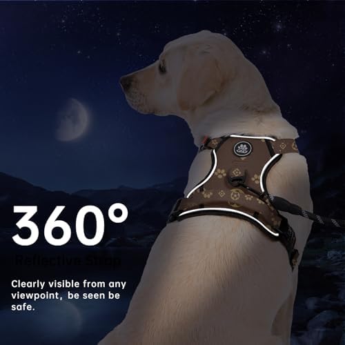IVY&LANE No Pull Dog Harness for Medium Dogs, Reflective Dog Vest Harness - Image 5