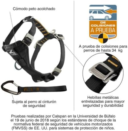 Kurgo Enhanced Strength Tru-Fit Smart Harness, Deep Violet - Image 2