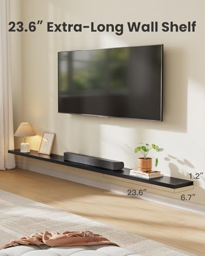 Amada 23.6" Floating Shelves for Wall Decor & Storage - Image 3