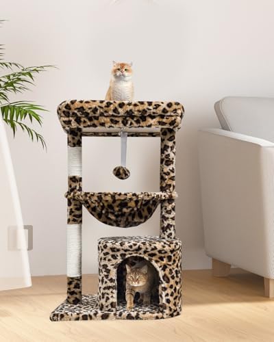 SYANDLVY Small Leopard Print Cat Tree - Image 6