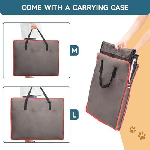 PETSFIT Collapsible Dog Crate, Portable Dog Crate - Image 5