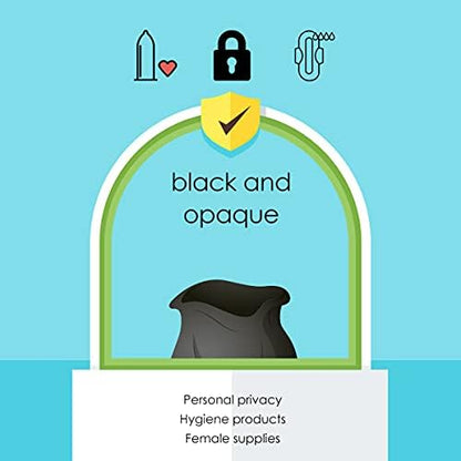 Teivio Medium Black Trash Bags 8 Gallon 330 Count Kitchen Garbage Bags - Image 4