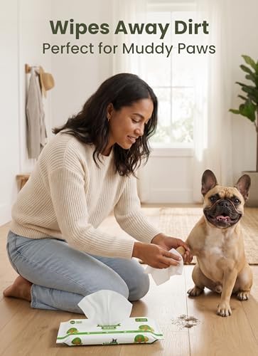 Pogi's Dog Wipes for Travel, Paws & Butt, Fragrance Free, 6 Packs of 20 - Image 5