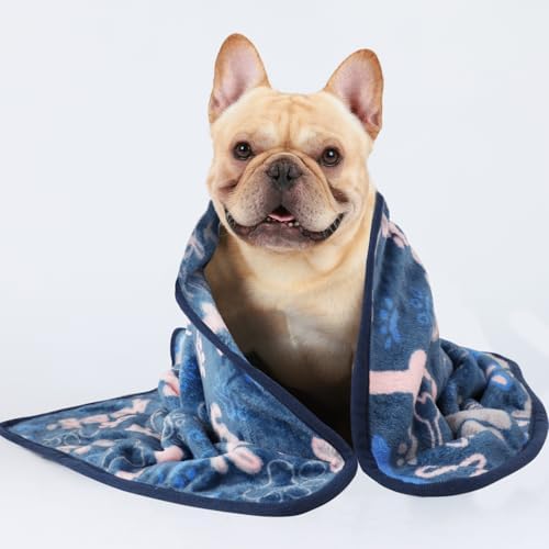 Luciphia 3 Pack Soft Fleece Dog Blankets - Image 5