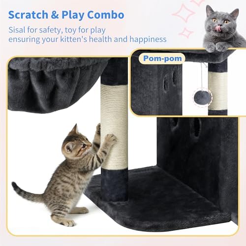 Heybly Cat Tree, 26 inch Cat Tower - Image 7