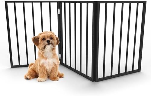 Pet Gate - 3-Panel Indoor Foldable Dog Fence by PETMAKER