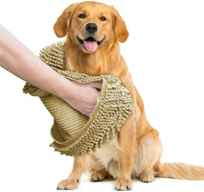 Muddy Mat Doggy Dryer, Highly Absorbent Microfiber Washable Dog Shammy Quick by MuddyMat%C2%AE