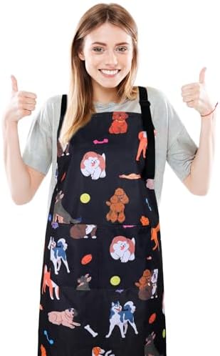 Dog Grooming Waterproof Apron by XLSXEXCL