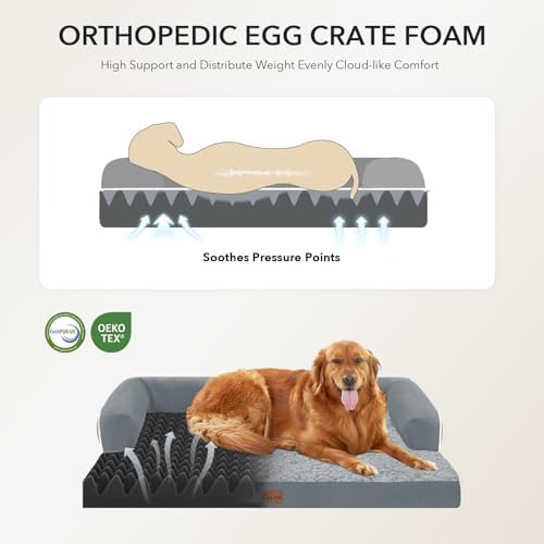 Waterproof Orthopedic Dog Bed for Extra Large Dogs - Image 2