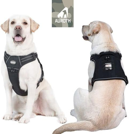 AUROTH Tactical Dog Harness for Large Dogs, Heavy Duty No Pull Pet Vest - Image 6