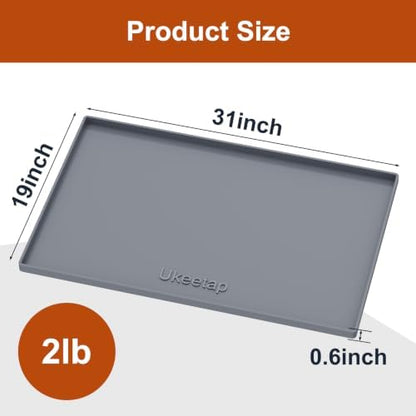 19" x 31" Extra Thick Silicone Mat Waterproof - Image 7