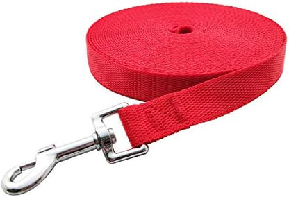 Nylon Training Dog Leash for Small Medium Large Dogs, 15ft 20ft 30ft 50ft Long - Image 3