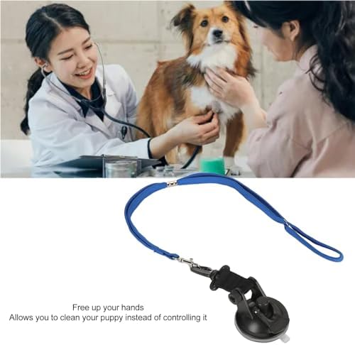 Dog Bathing Tether with Suction Cup, Adjustable Pet Bath Restraint Leash Puppy - Image 6