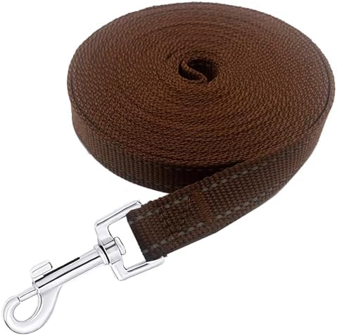 Nylon Training Dog Leash for Small Medium Dogs, 15ft 20ft 30ft 50ft 100ft - Image 3