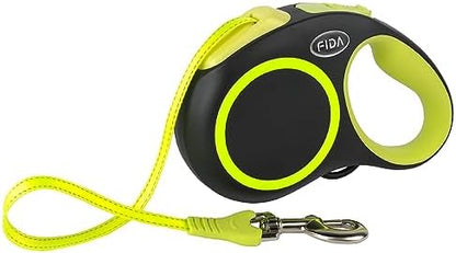 Fida Retractable Dog Leash, Reflective 16ft Heavy Duty Pet Walking Leash by Fida