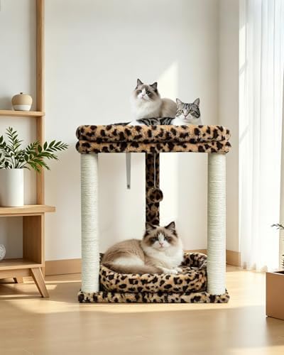 SYANDLVY Leopard Print Cat Tree - Image 2