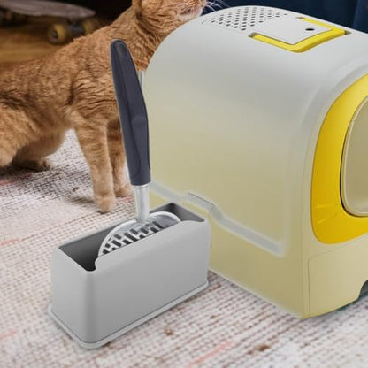Cat Litter Scoop Holder Plastic Storage Stand - Image 2