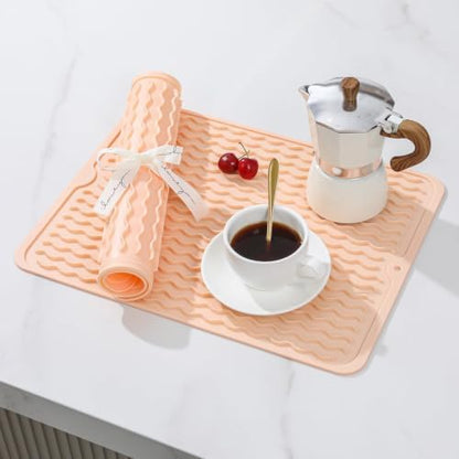 2 Pack Caketime Silicone Dish Drying Mat - Image 2