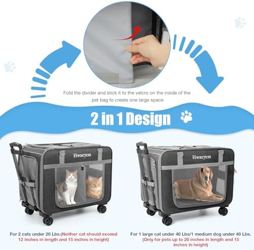 Rolling Cat Carrier - Image 3