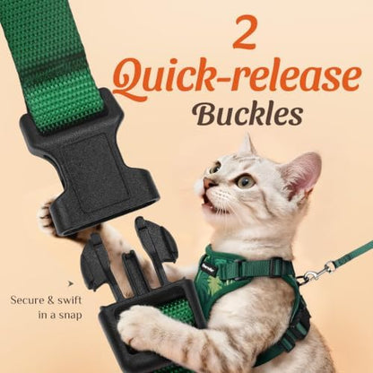 Dooradar Cat Harness and Leash Set, Adjustable and Escape Proof - Image 4