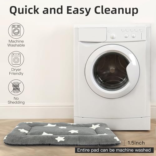 Mora Pets Dog Crate Pad Washable Cat Dog Bed - Image 3