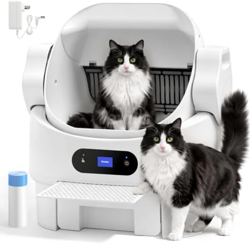 Self Cleaning Automatic Litter Box by Tevila