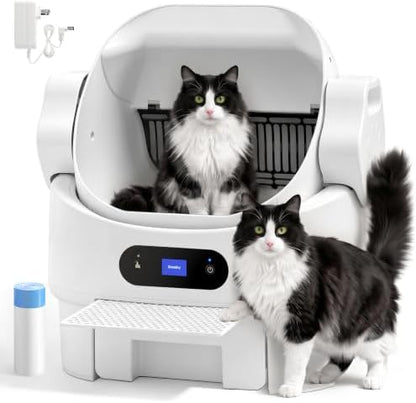 Self Cleaning Automatic Litter Box by Tevila