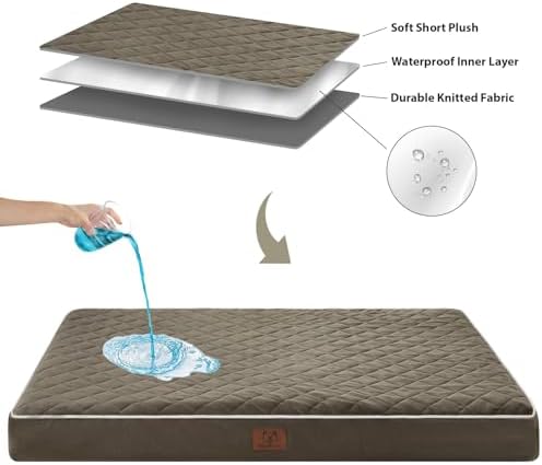 WNPETHOME Orthopedic Waterproof XL Dog Bed - Image 6