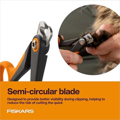 Fiskars Pet Nail Clippers, Cat and Dog Trimmers - Image 3