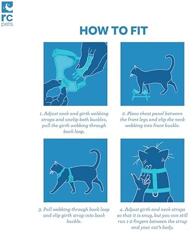 RC Pets Adventure Kitty Cat Harness, Airmesh Vest - Image 2