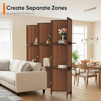 JOSTYLE Bamboo Room Divider - Image 6