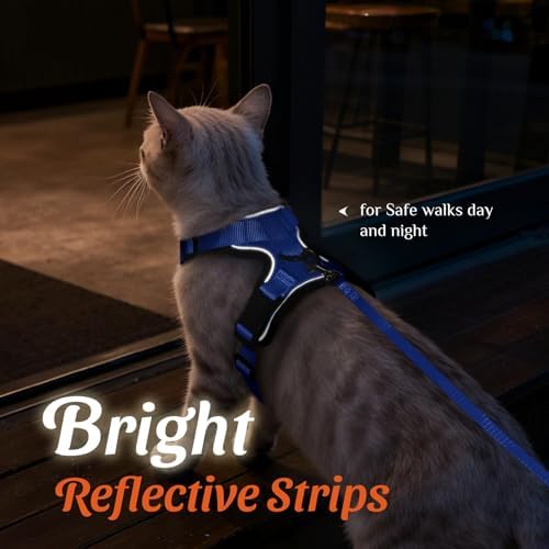 Dooradar Cat Harness and Leash Set, Adjustable and Escape Proof - Image 5