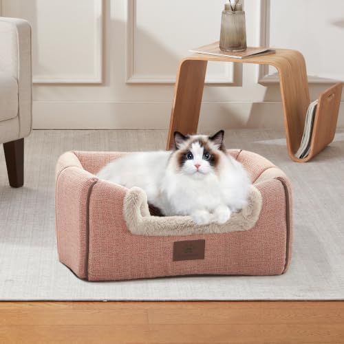 WINDRACING Cat Beds for Indoor Cats, 2-in-1 Cat Bed Cave - Image 2