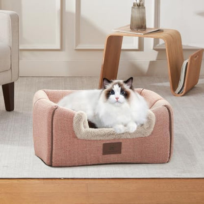 WINDRACING Cat Beds for Indoor Cats, 2-in-1 Cat Bed Cave - Image 2