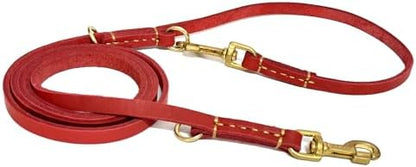 Guiding Star 8ft Leather Dog Leash by GuidingStar
