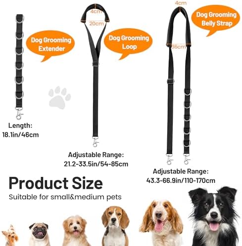 Dog Grooming Belly Strap - Image 2