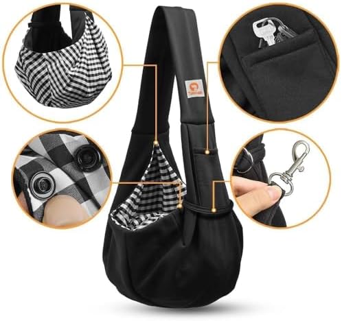 Tomkas Small Dog Sling Carrier - Image 4