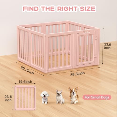 Dog Playpen Indoor, Puppy Playpen, 8 Panels - Image 2