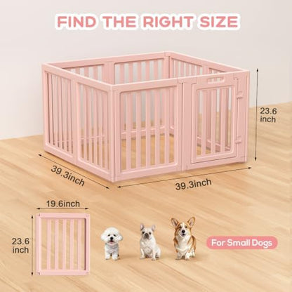 Dog Playpen Indoor, Puppy Playpen, 8 Panels - Image 2