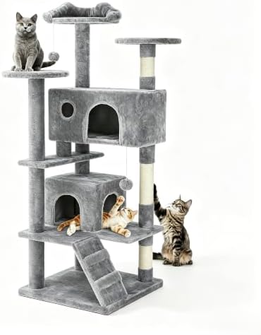 DUMOS 54 Inch Cat Tree Tower by DumosLifestyle