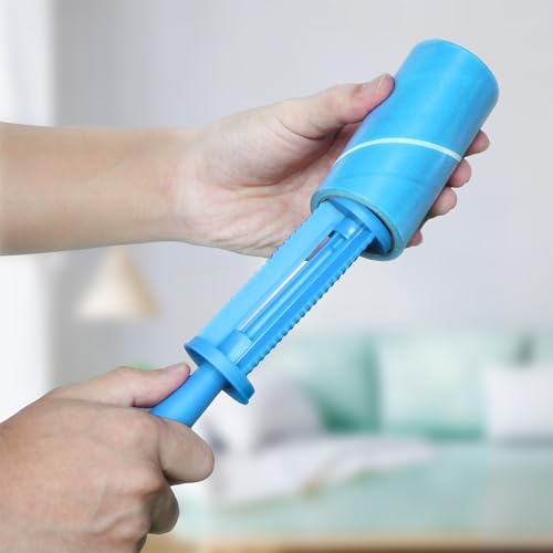 1000 Sheets Lint Rollers for Pet Hair Extra Sticky, 5 Handles, 10 Rollers - Image 7