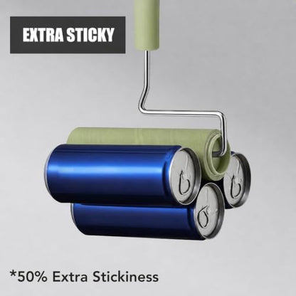 Extra Sticky Large Surface Lint Roller, 6.3''Wide Roller - Image 3