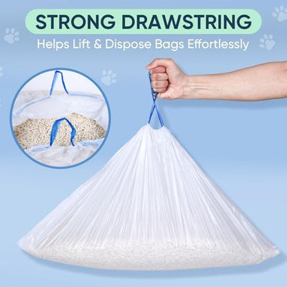 160 Count Cat Litter Box Liners Compatible - Image 4