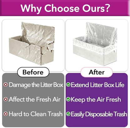 100 Pcs Trash Bags Compatible - Image 4
