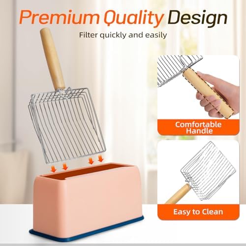 Metal Cat Litter Scoop Kitty Metal Scooper - Image 3