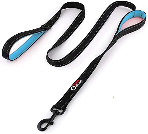 Primal Pet Gear Dog Leash 6ft Long, Traffic Padded Two Handle, Heavy Duty by PrimalPetGear