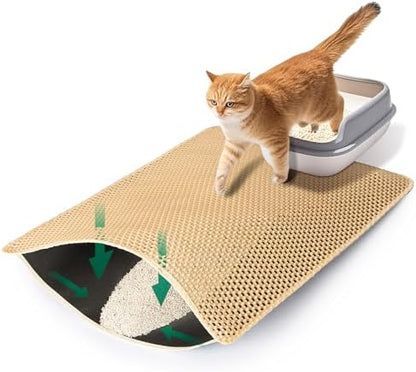 Cat Litter Mats Litter Trapping Mat, Cat Litter Box Mat - Image 2