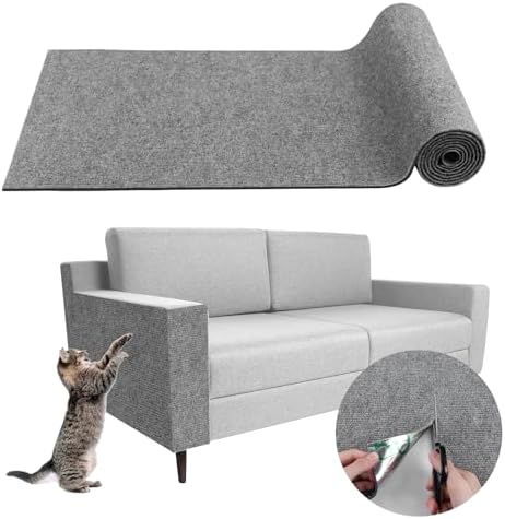 LSGCQ Cat Scratch Mat Self Adhesive Cat Scratch Furniture Protector by LSGCQ